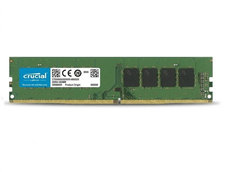 رم کامپیوتر دسکتاپ کروشیال DDR4 3200MHz